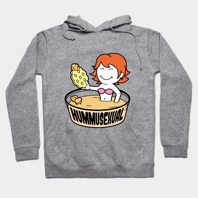 Hummusexual (Female) Hoodie by VeganCuts